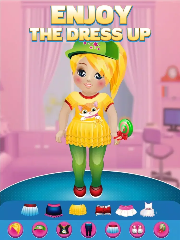 My Friend Doll Dress Up Club Game - Free App iPad  سکرین شاٹس