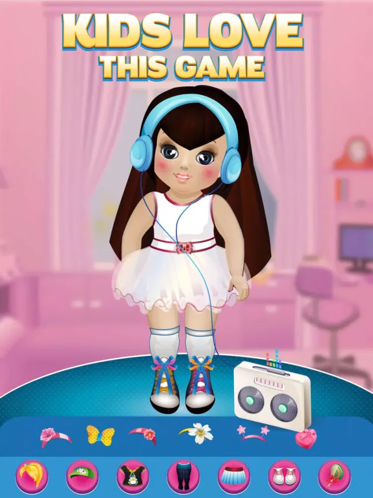 My Friend Doll Dress Up Club Game - Free App iPad  سکرین شاٹس