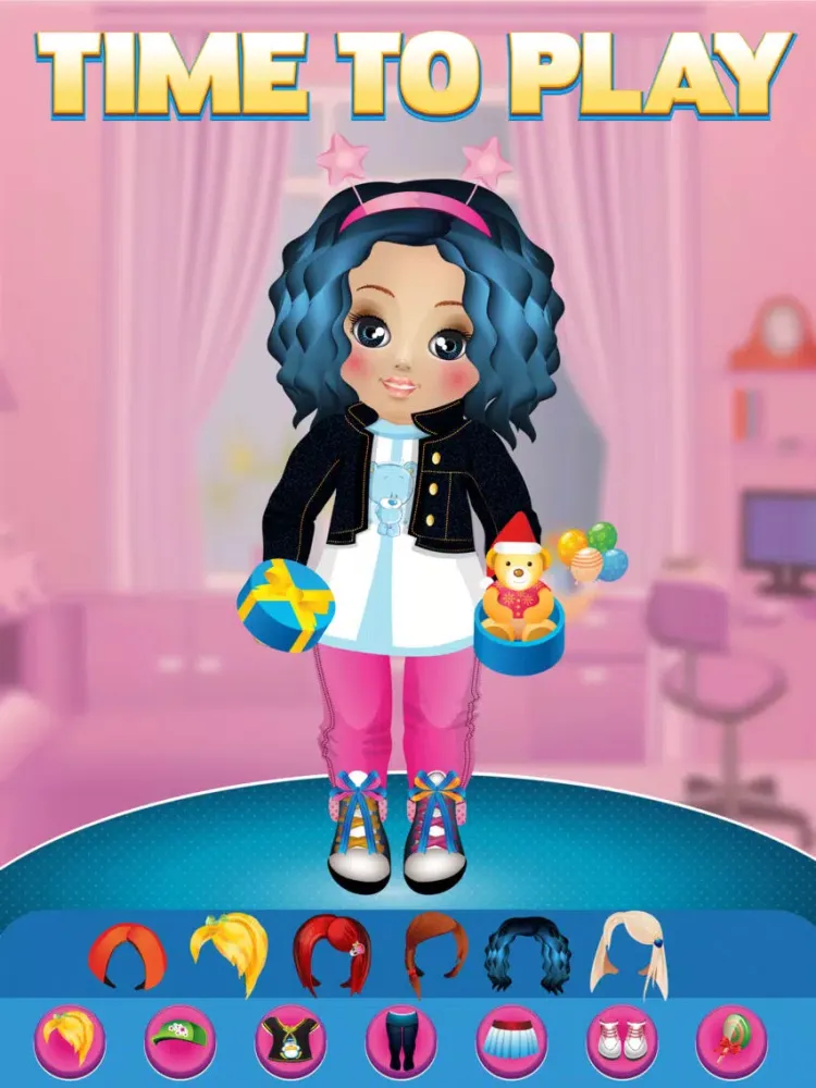 My Friend Doll Dress Up Club Game - Free App iPad  سکرین شاٹس