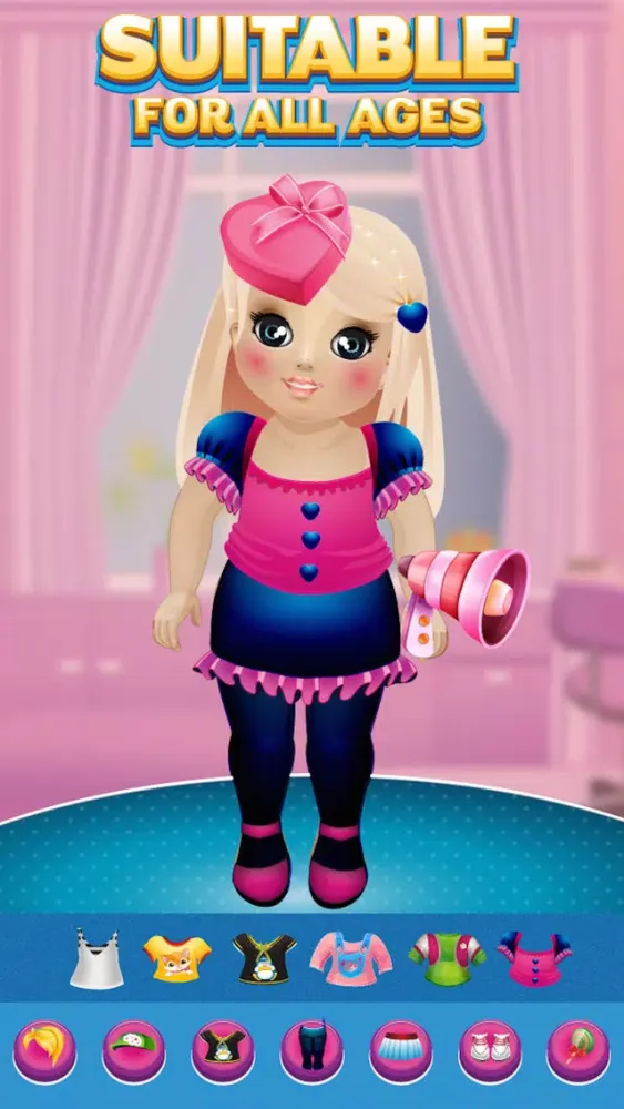 My Friend Doll Dress Up Club Game - Free App سکرین شاٹس