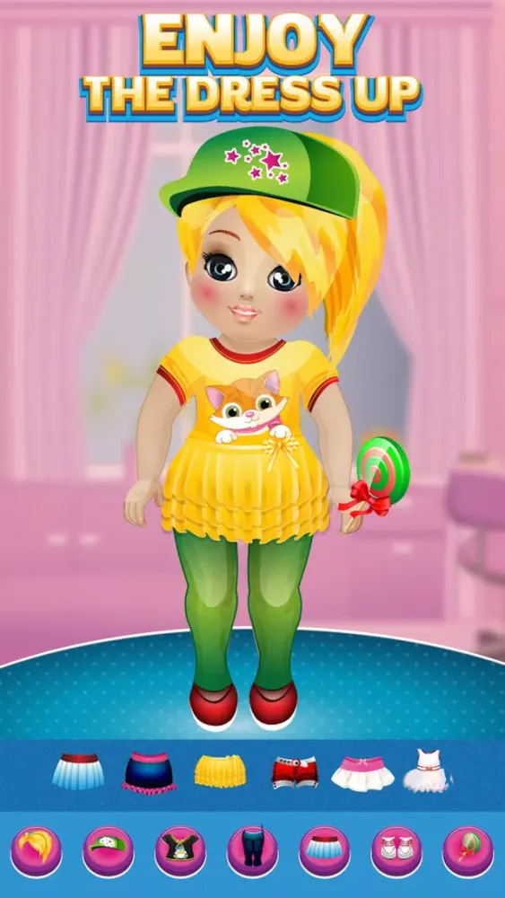 My Friend Doll Dress Up Club Game - Free App سکرین شاٹس