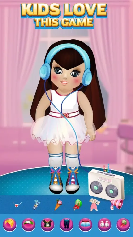 My Friend Doll Dress Up Club Game - Free App سکرین شاٹس