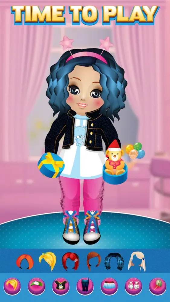 My Friend Doll Dress Up Club Game - Free App سکرین شاٹس