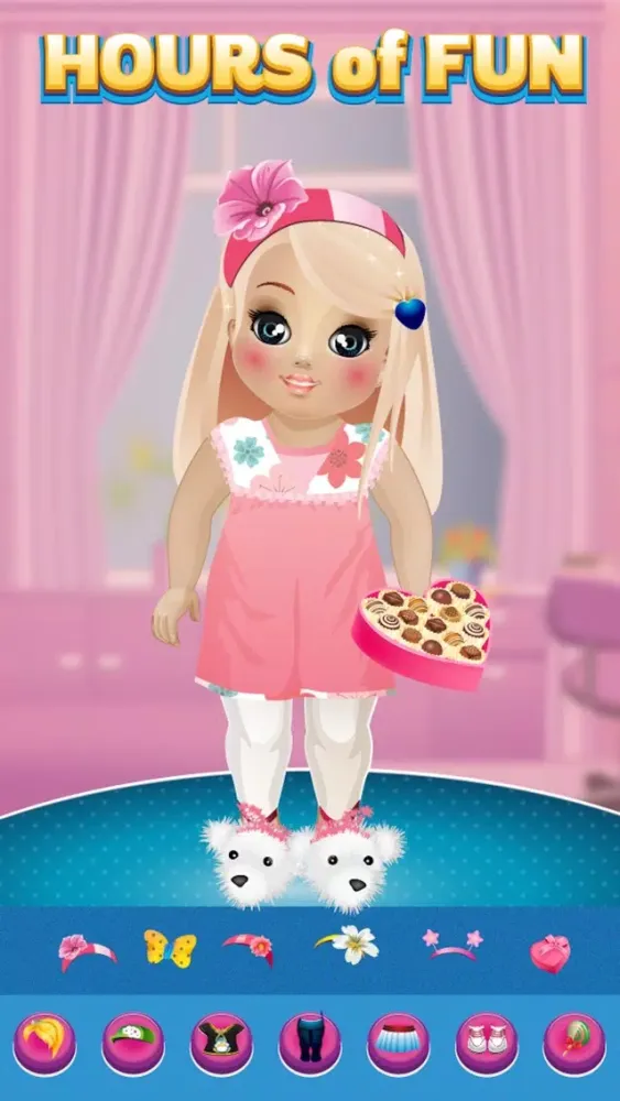 My Friend Doll Dress Up Club Game - Free App سکرین شاٹس