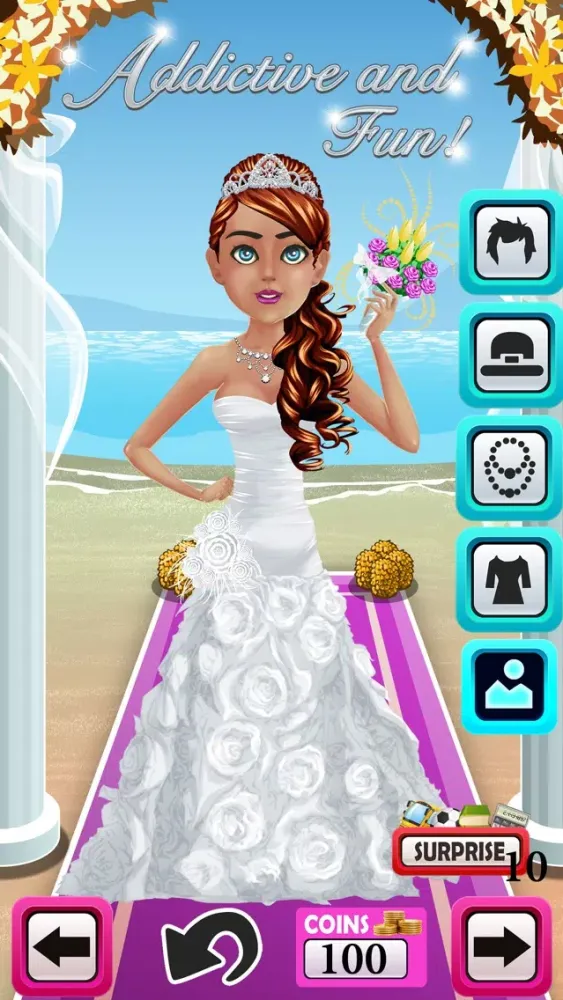 A Wedding Day Makeover Fashion Salon Dressing Up Game Screenshots