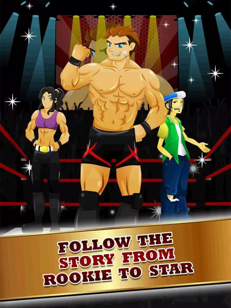 Epic Wrestling Quest Game Battle For Hero Of The Ring iPad 應用截圖
