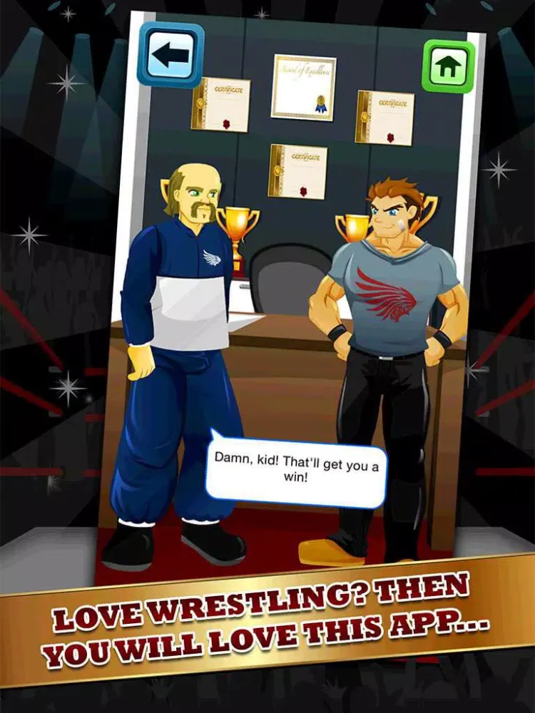 Epic Wrestling Quest Game Battle For Hero Of The Ring iPad 應用截圖