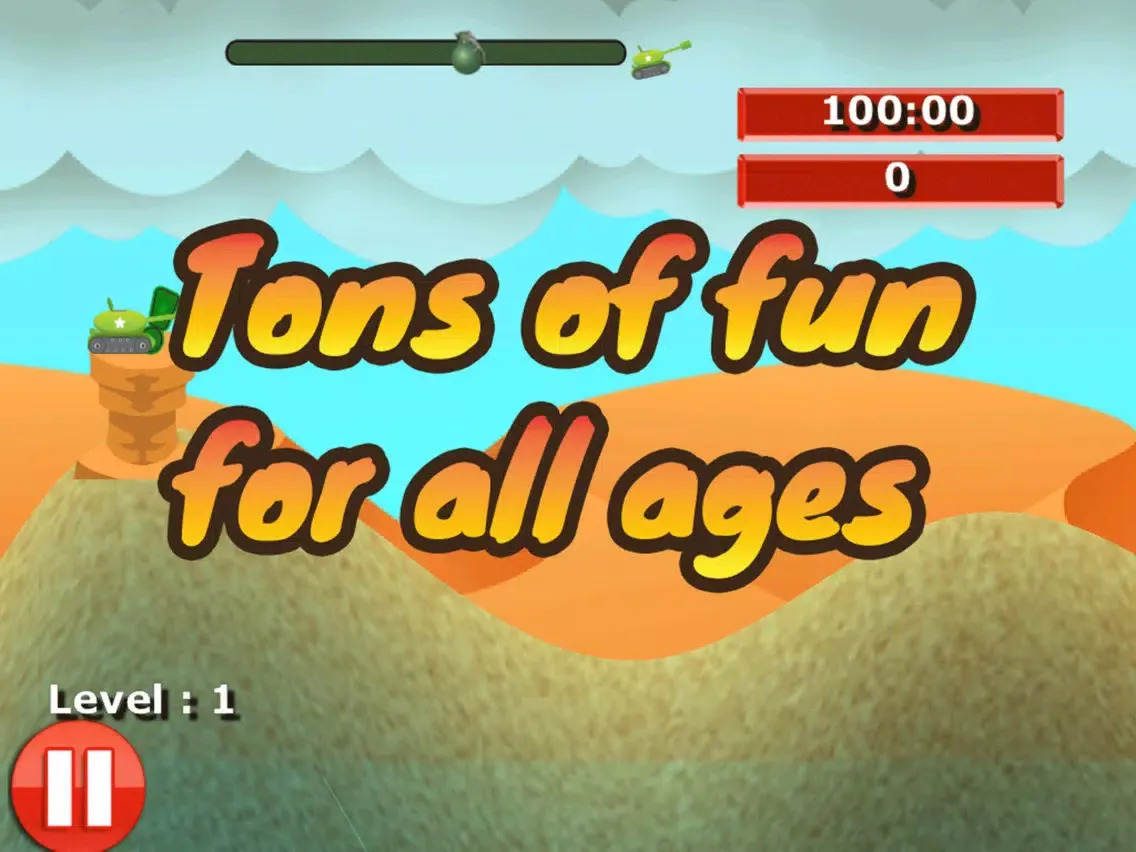 Desert Storm Tank Invade - Sand Race Extreme Game iPad  Screenshots