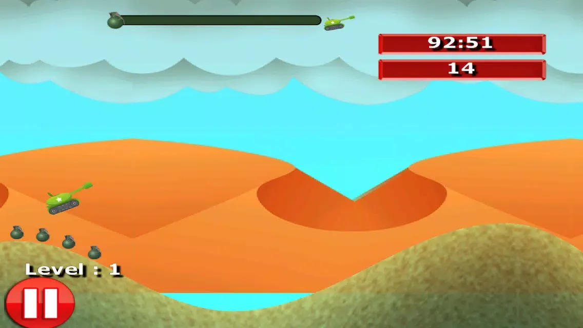 Desert Storm Tank Invade - Sand Race Extreme Game Screenshots