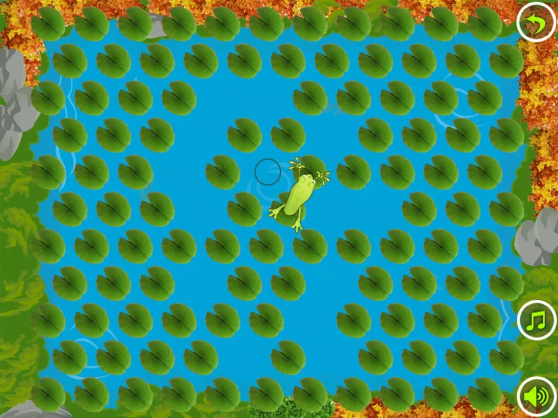 Crazy Jumping Frog - Swamp Logic Game iPad 应用截图