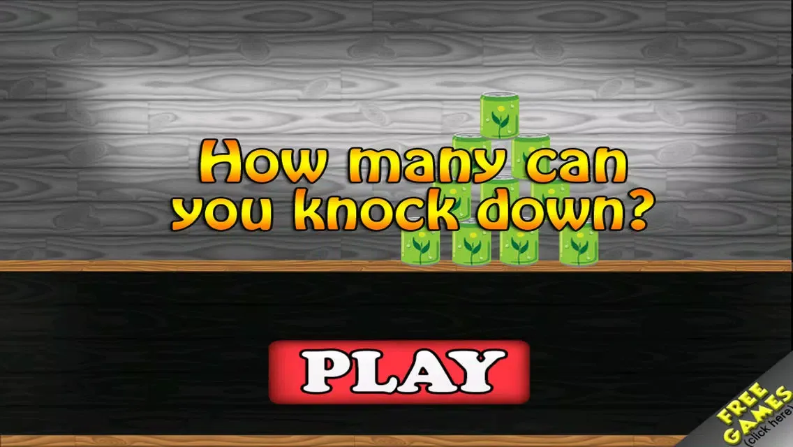 Fun Soda Can - Knockdown Game Ekran Görüntüleri
