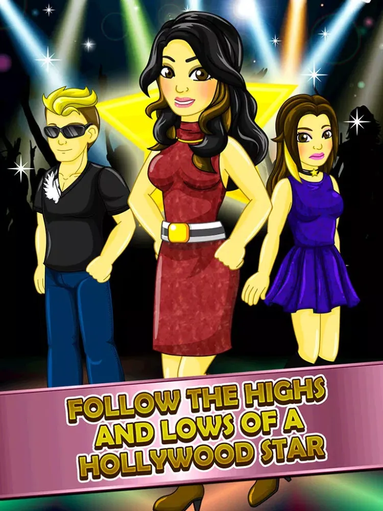 Hollywood Life Story Saga - My Episode of Celebrity Stardom iPad  Ekran Görüntüleri