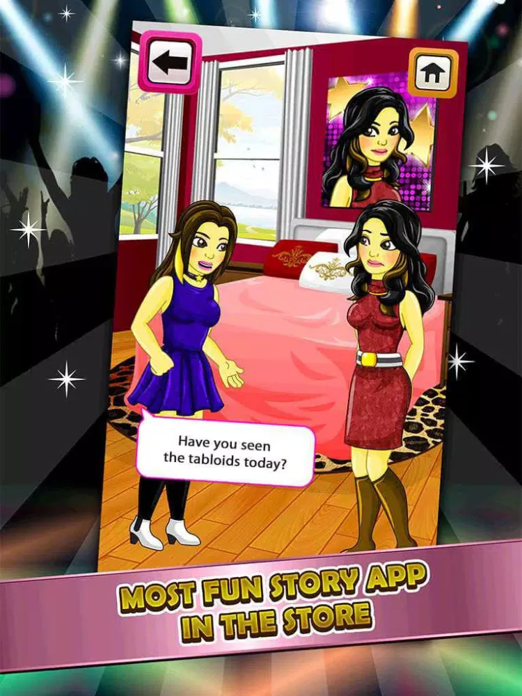 Hollywood Life Story Saga - My Episode of Celebrity Stardom iPad  Ekran Görüntüleri