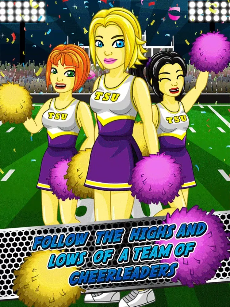 Capturas de pantalla de My All Star Life Style Episode Game - Cheerleading And Dating Social Story iPad 