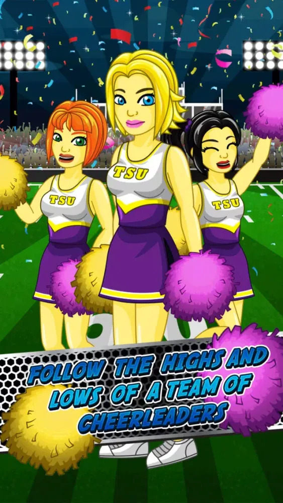 Capturas de pantalla de My All Star Life Style Episode Game - Cheerleading And Dating Social Story