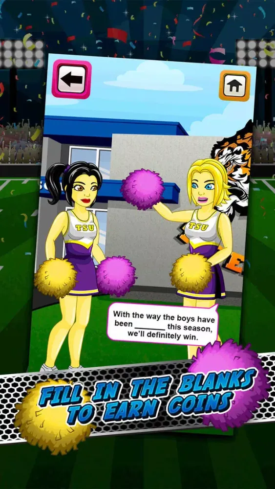 Capturas de pantalla de My All Star Life Style Episode Game - Cheerleading And Dating Social Story