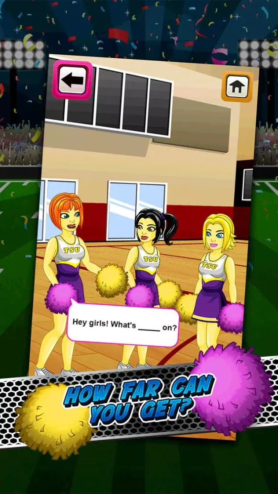 Capturas de pantalla de My All Star Life Style Episode Game - Cheerleading And Dating Social Story