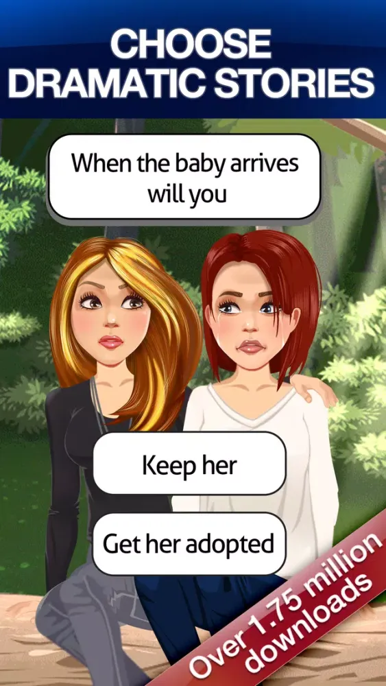 Tangkapan skrin Gossip Life Episode Story Game