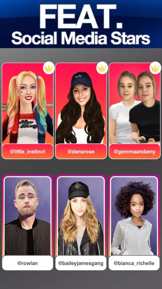 Tangkapan skrin Gossip Life Episode Story Game