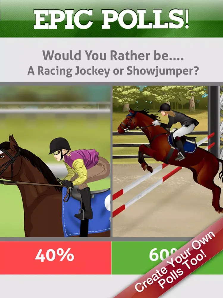 My Horse Life Story Quiz Game iPad  Ekran Görüntüleri