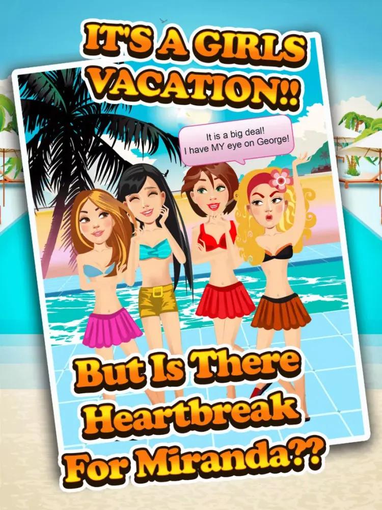 Скриншоты My Teen Life Girls Summer Break Episode Story Game iPad 