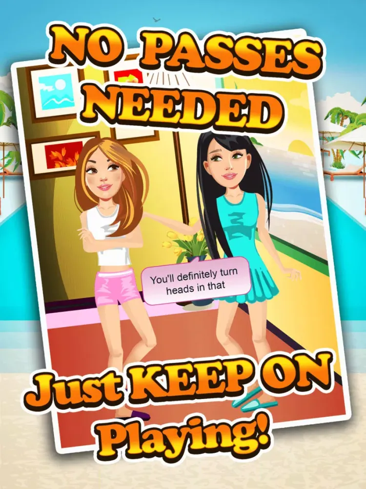 Скриншоты My Teen Life Girls Summer Break Episode Story Game iPad 