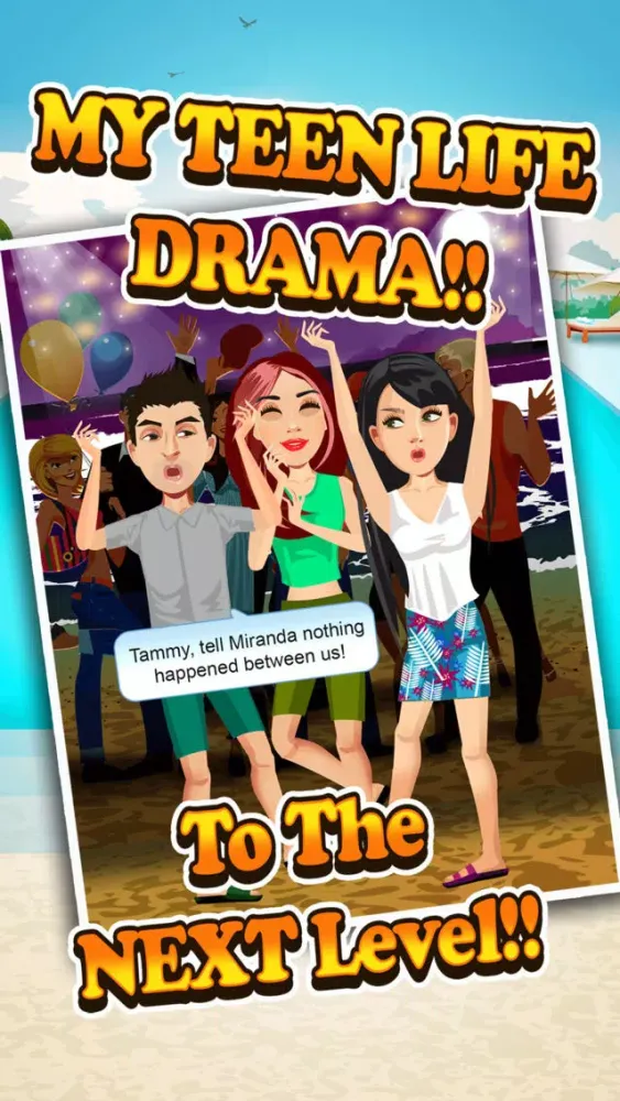 Скриншоты My Teen Life Girls Summer Break Episode Story Game