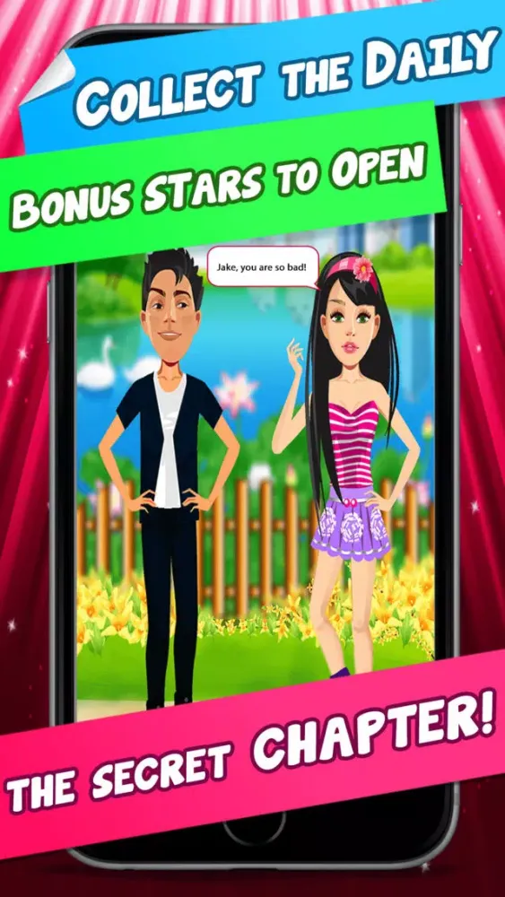 Capturas de pantalla de My Teen Life Campus Gossip Story Part 2 - The Social Episode Dating Game