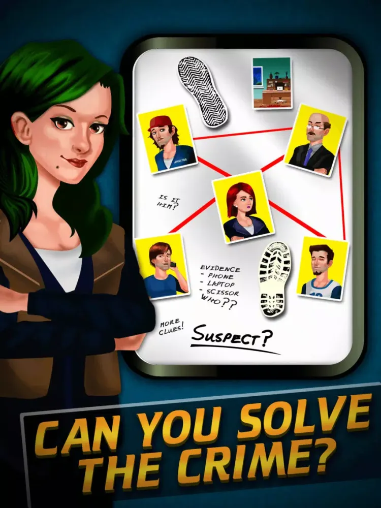 Criminal Agent Murder Case 101 - Investigate and Solve the Secret Mystery - Crime Story Game iPad  스크린샷