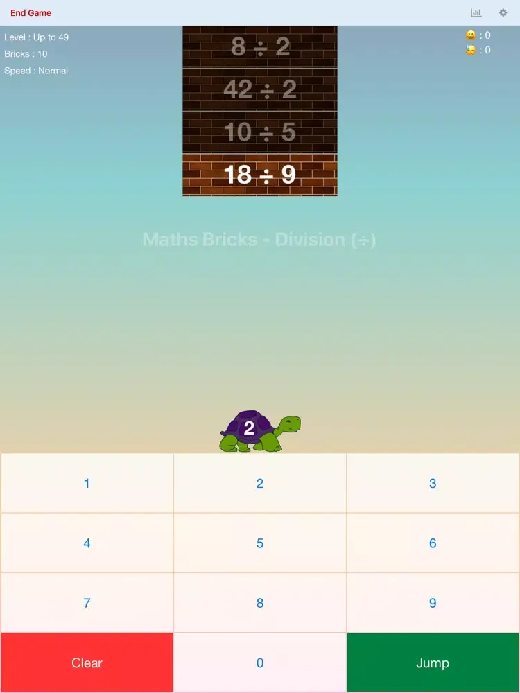 Maths Bricks - Division iPad  Screenshots