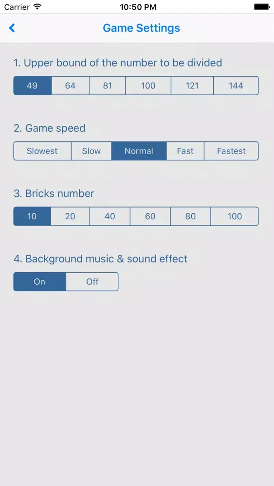 Maths Bricks - Division Screenshots