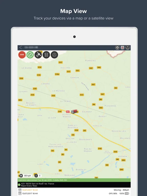 تصاویر Track Server iPad 