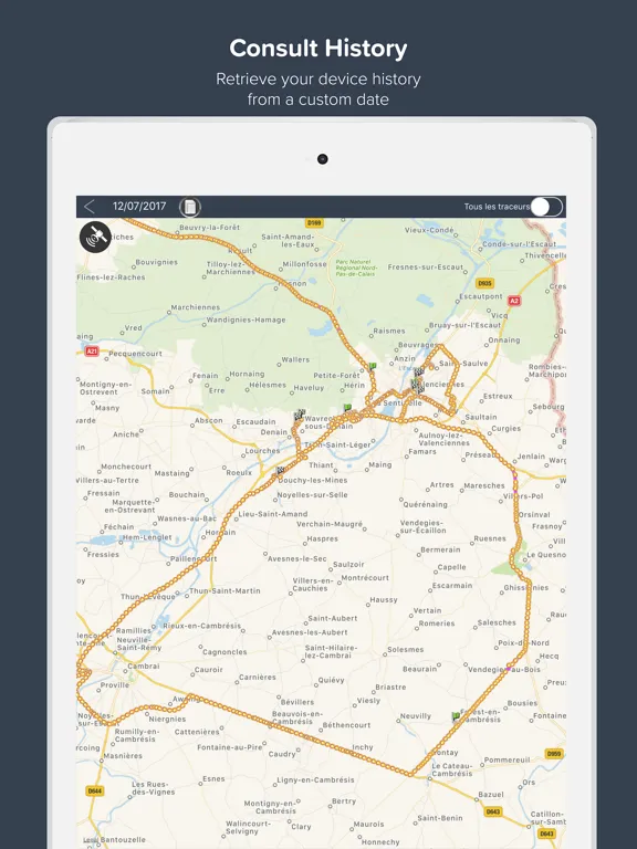 تصاویر Track Server iPad 