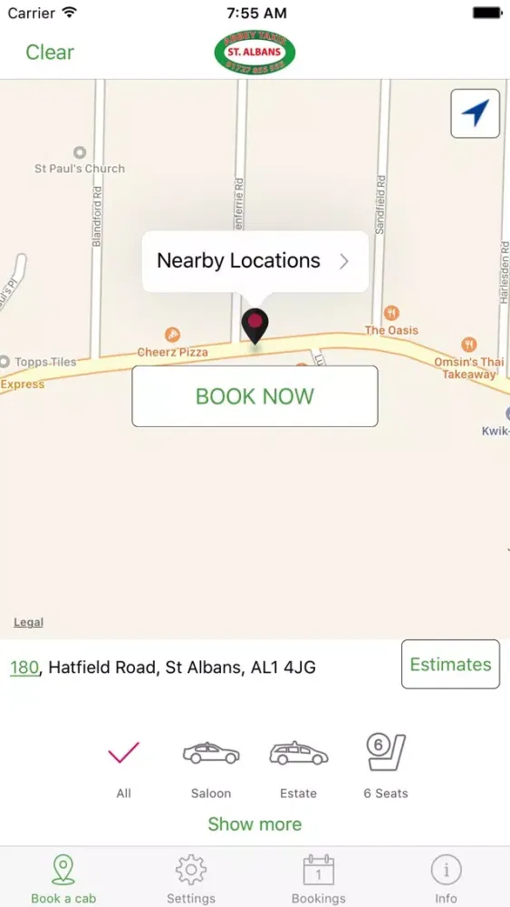 Abbey Taxis St Albans应用截图