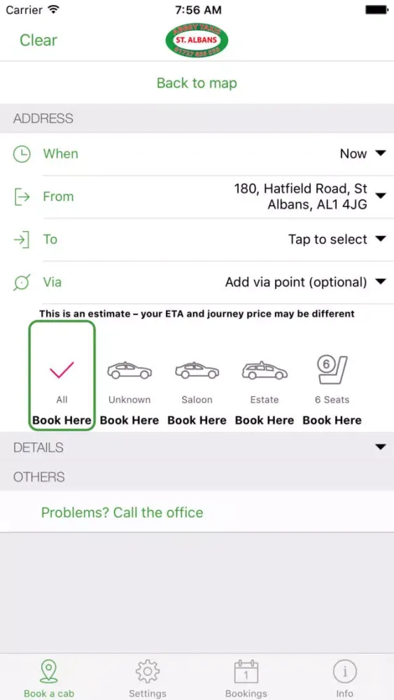 Abbey Taxis St Albans应用截图
