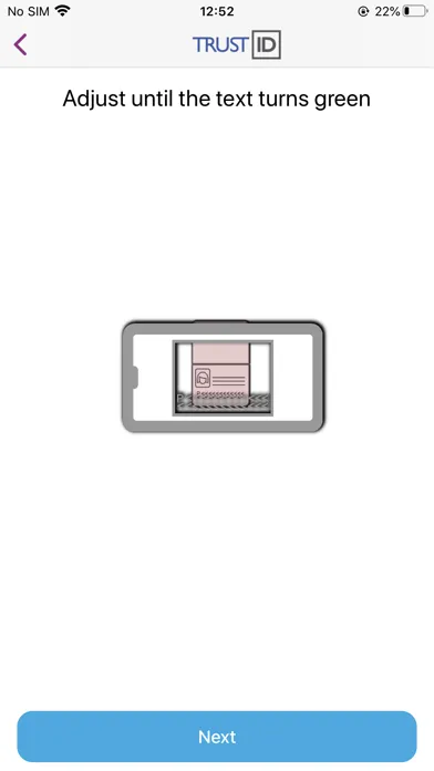 TrustID Chip Reader Ekran Görüntüleri