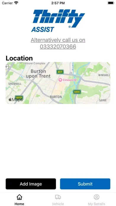 تصاویر Thrifty Support App