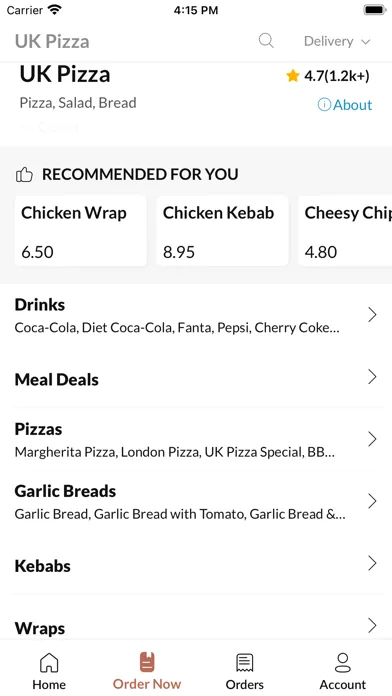 ภาพหน้าจอของ UK Pizza Jarrow.
