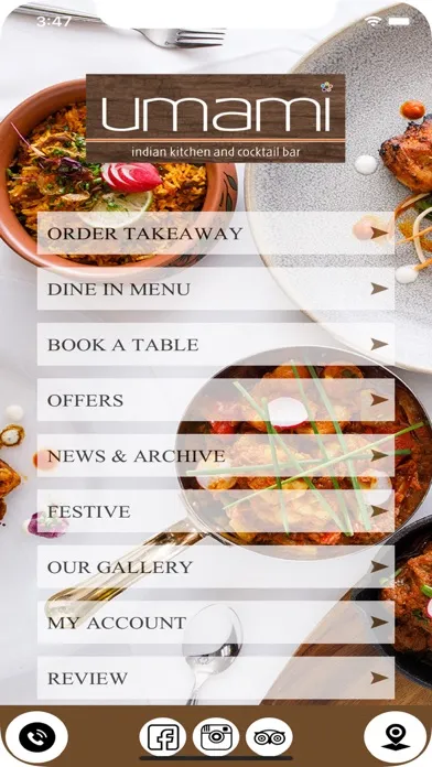 Umami Indian Kitchen Screenshots