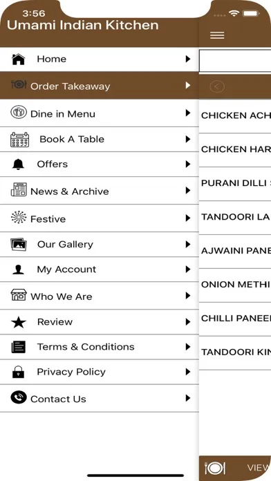 Umami Indian Kitchen Screenshots