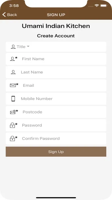 Umami Indian Kitchen Screenshots