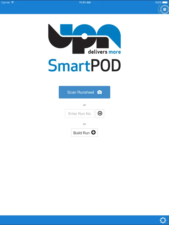 Ảnh chụp màn hình của SmartPOD iPad 