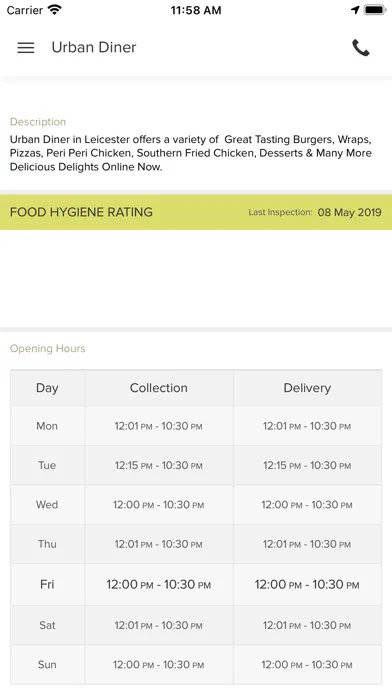 Urban Diner. স্ক্রিনশট