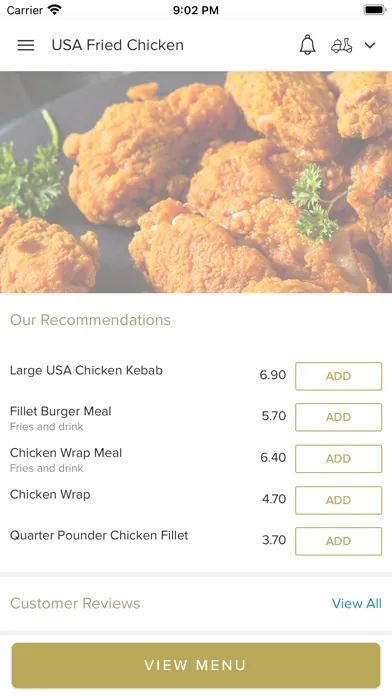 Capturas de tela do USA Fried Chicken - Dovercourt