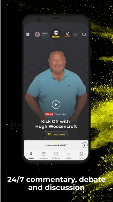 talkSPORT - Live Sports Radio应用截图