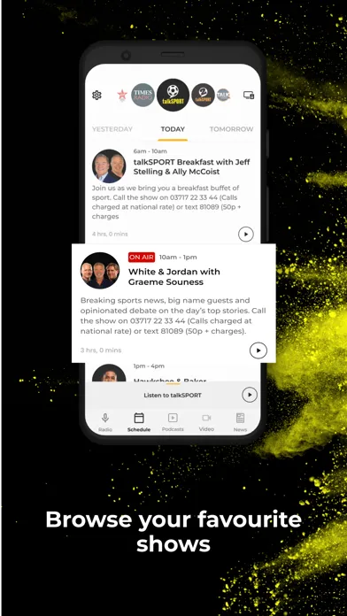 talkSPORT - Live Sports Radio应用截图