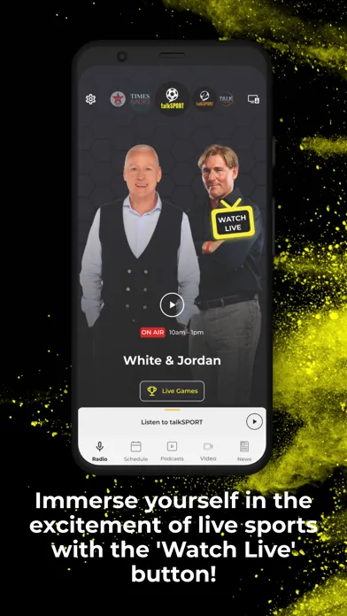 talkSPORT - Live Sports Radio应用截图