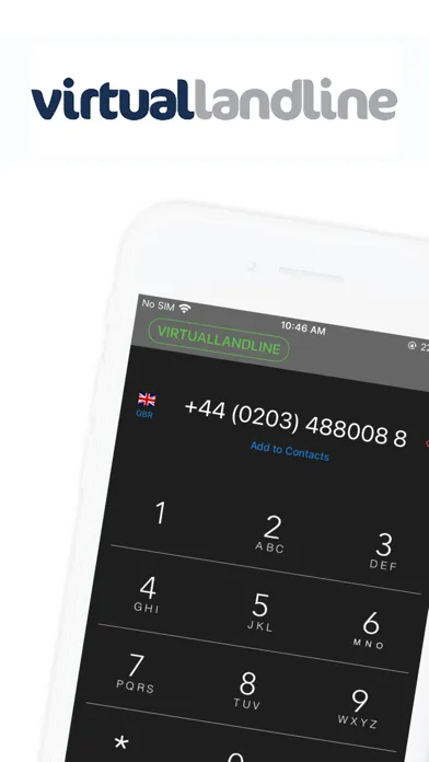 Ảnh chụp màn hình của Virtual Line