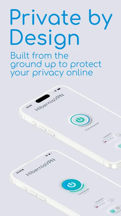 HiberniaVPN: Anonymous VPN Screenshots