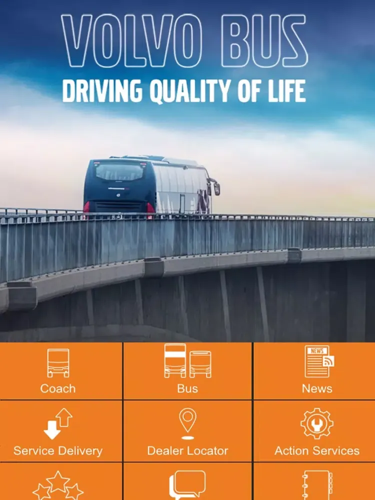 ภาพหน้าจอของ Volvo Bus & Coach iPad 